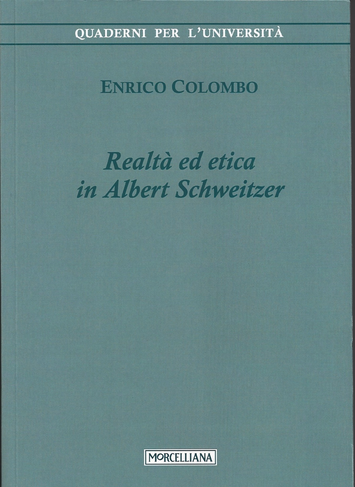 venerdì 17 marzo  ALBERT SCHWEITZER