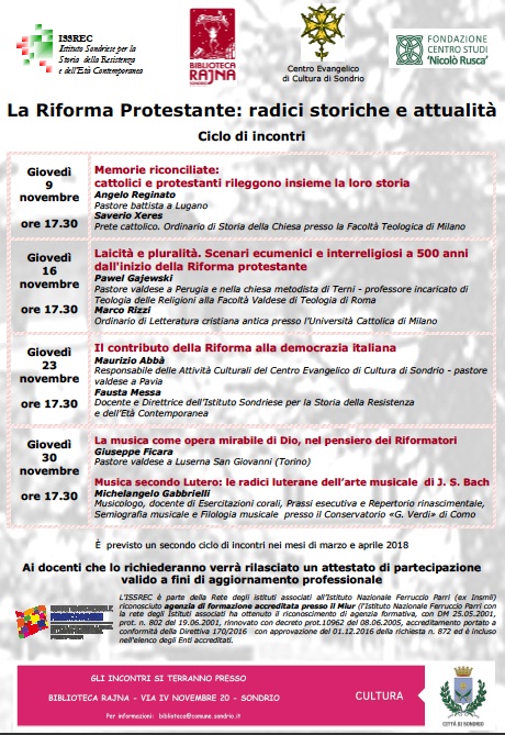 La Riforma Protestante: radici storiche e attualità